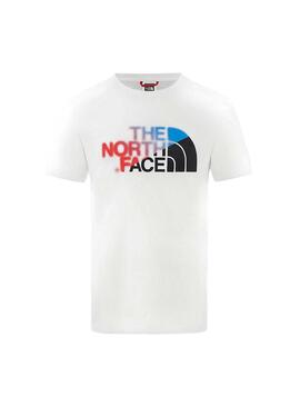 T-Shirt The North Face Logo Weiß Herren