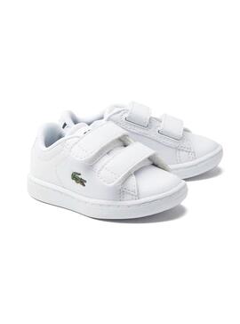 Sneaker Lacoste Carnaby Evo Weiß Für Junges