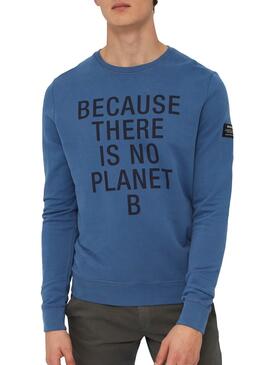 Sweatshirt Ecoalf San Diego Blau Für Herren