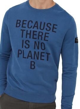 Sweatshirt Ecoalf San Diego Blau Für Herren