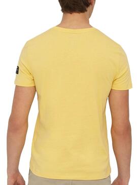 T-Shirt Ecoalf Natal Gelb Für Herren