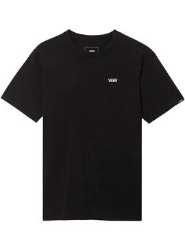 T-Shirt Vans Left Chest Schwarz Für Jungen und Mädchen