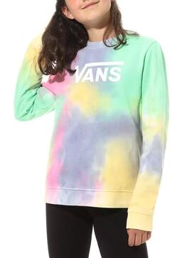 Sweatshirt Vans Aura Wash Multicolor für Mädchen