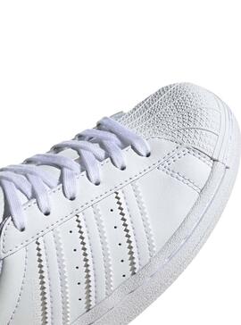 Sneaker Adidas Superstar Weißer Junge und Mädchen