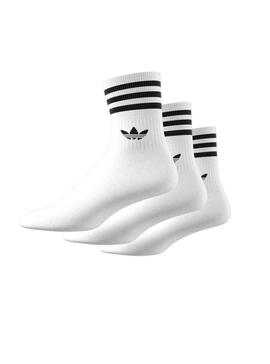 Pack Adidas Socken CRW Weiß fürJungen und Mädchen