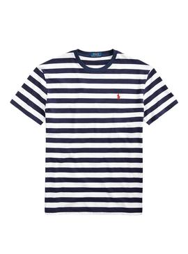 T-Shirt Polo Ralph Lauren French Blau Herren