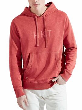 Sweatshirt Hackett Hoody Rot für Herren