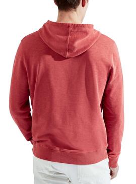 Sweatshirt Hackett Hoody Rot für Herren