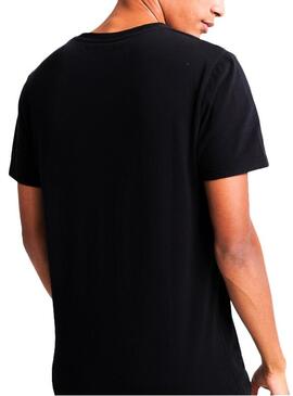 T-Shirt Superdry Core Logo Essential Schwarze Herren