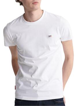 T-Shirt Superdry Collective Weiß für Herren