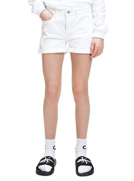 Short Calvin Klein Jeans Weiß für Mädchen