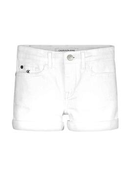 Short Calvin Klein Jeans Weiß für Mädchen