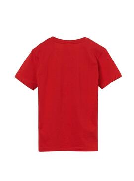 T-Shirt Lacoste Basic Rot für Jungen