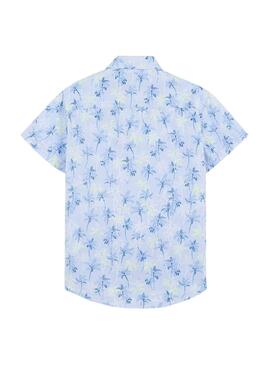 Hemd Mayoral Palm Blue für Jungen