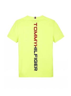 T-Shirt Tommy Hilfiger Refelctive Grün für Jungen