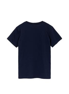 T-Shirt Lacoste Basic Blau Blau navy für Jungen