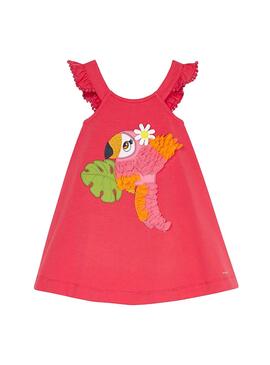 Kleid Mayoral Parrot Rosa für Mädchen