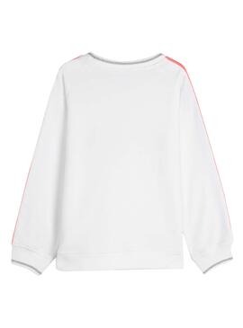 Sweatshirt Mayoral Cheer Weiß für Mädchen