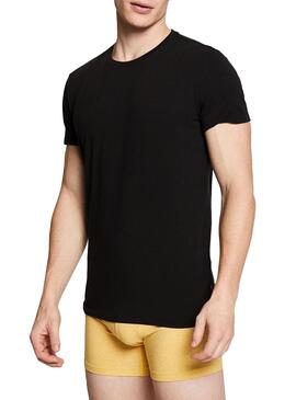 T-Shirt Levis Slim Schwarz für Herren