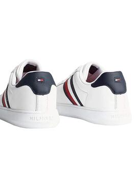 Sneakers Tommy Jeans Essential Leather Weiss