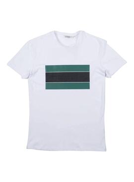T-Shirt Antony Morato Weiss Quadrat für Herren
