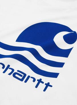 T-Shirt Carhartt Swim Weiss für Herren