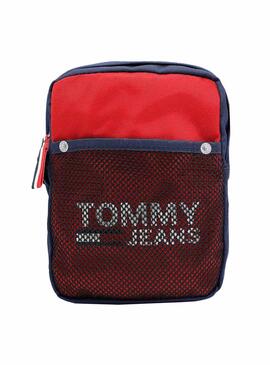 Handtasche Tommy Jeans Coole Stadt Rot für Herren