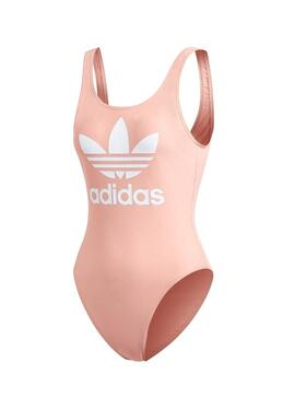 Swimsuit Adidas Trefoil Rosa Für Frau