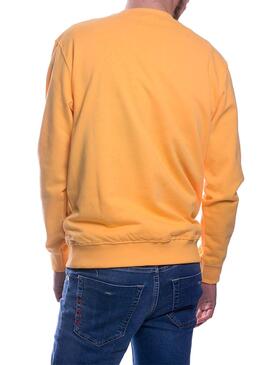 Sweatshirt El Pulpo Panels Gelb für Herren