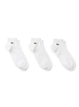 Lacoste 3er-Pack Socken Weiß