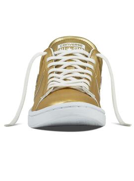 Sneaker Converse Pro Leder Gold