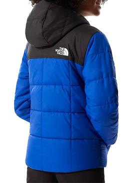 Jacke The North  Face Perrito Schwarz und Blau 