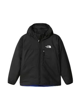 Jacke The North  Face Perrito Schwarz und Blau 