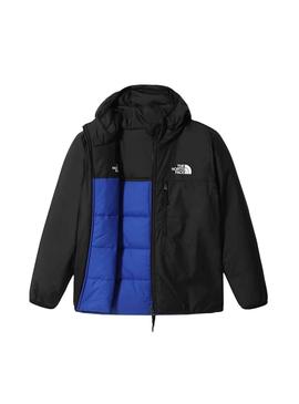 Jacke The North  Face Perrito Schwarz und Blau 