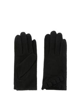 Handschuhe Pieces Sulva Schwarz für Damen