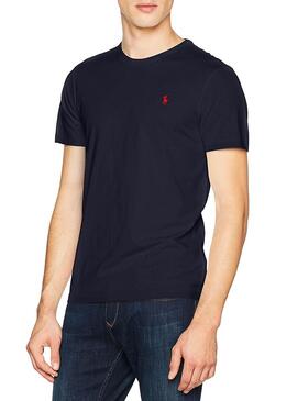 T-Shirt Polo Ralph Lauren SSCNM2 Marine Blau