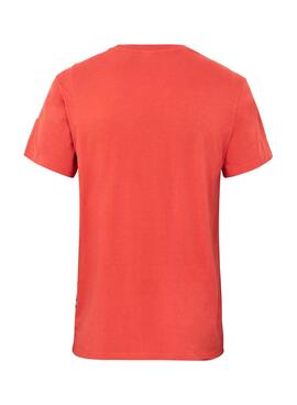 T-Shirt G-Star Reflective Graphic Naranja Herren