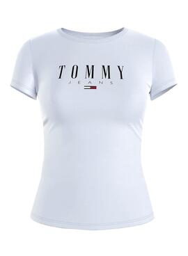T-Shirt Tommy Jeans Essential Weiss für Damen