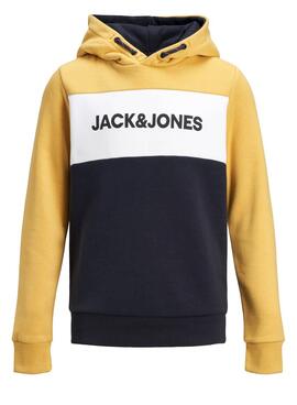 Sweatshirt Jack & Jones Elogo Gelb für Junge