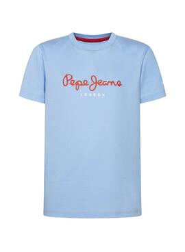 T-Shirt Pepe Jeans Art Blau für Junge