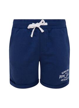 Bermuda Pepe Jeans Charlie Navy Blau für Junge