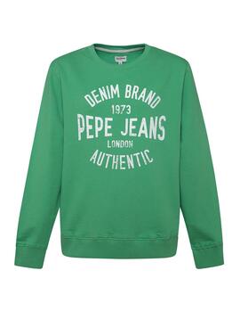 Sweatshirt Pepe Jeans Paul Grün für Junge