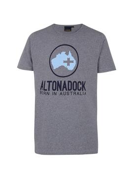 T-Shirt Altonadock Logo Dunkelgrau