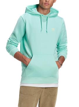 Sweatshirt Adidas Essential Hoody Grün für Herren