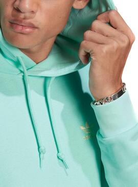 Sweatshirt Adidas Essential Hoody Grün für Herren