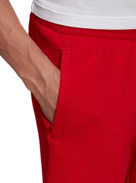 Hosen Adidas Slice Trefoil Rot für Herren