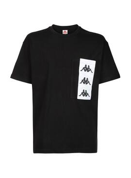 T-Shirt Kappa Ewan Schwarz für Herren