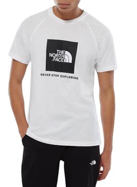 T-Shirt The North Face Box Weiß Herren