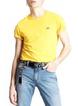 T-Shirt Levis Icon Gelber Mann