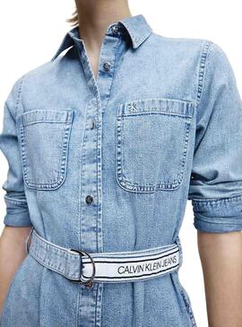 Kleid Calvin Klein Jeans Jeansgürtel für Damen